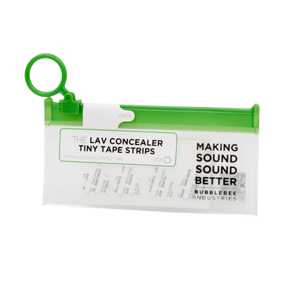 Tiny tape strips pack in green, 120 pieces
