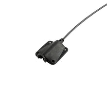 RØDE lav concealer, black clip-on microphone mount with cable