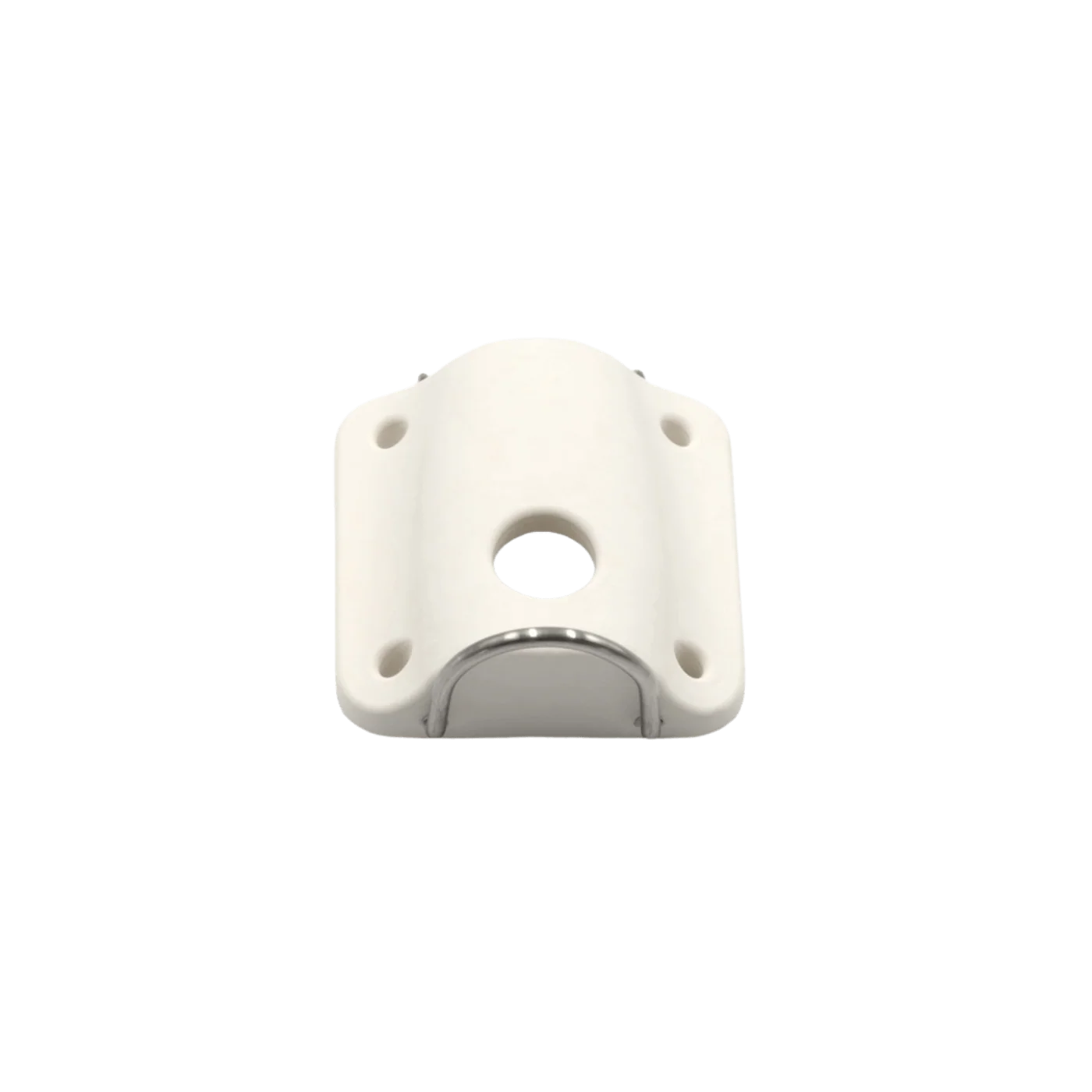 RØDE lavalier mic concealer, white, with center cable opening