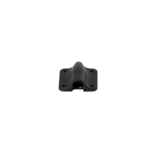 Dark lav concealer bracket for Sony ECM-V1 with mounting holes