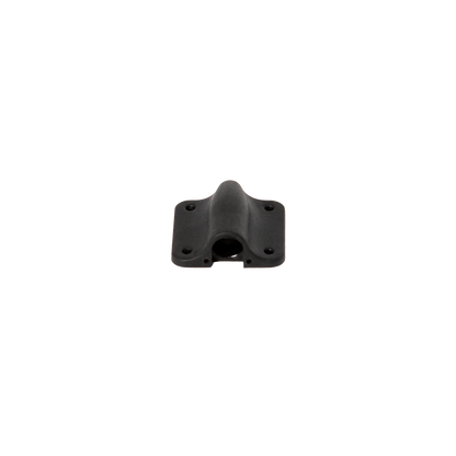 Dark lav concealer bracket for Sony ECM-V1 with mounting holes