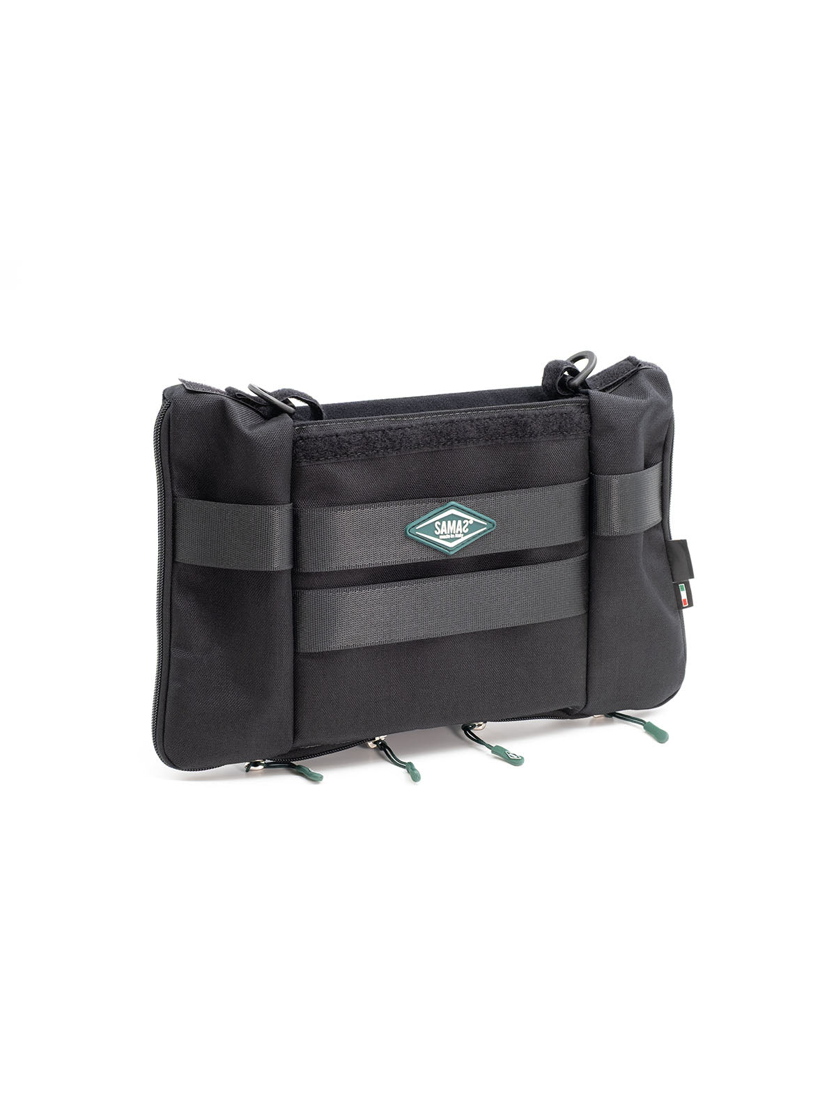 SAMAS mini audio mixer bag with front organizer pockets and top carry handle