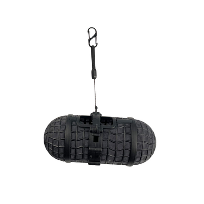 Mini-ALTO magnetic windshield stowage system with carabiner
