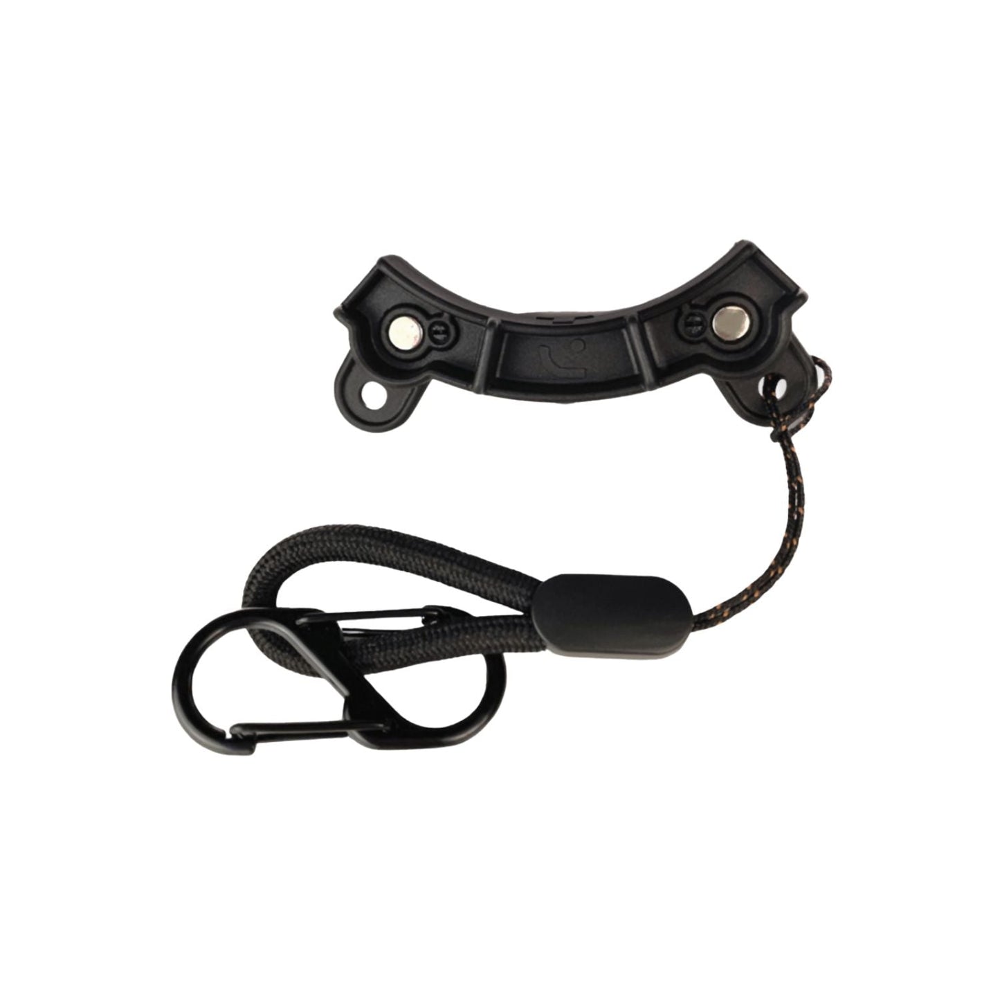 Radius Mini-ALTO magnetic stowage holder and carabiner clip