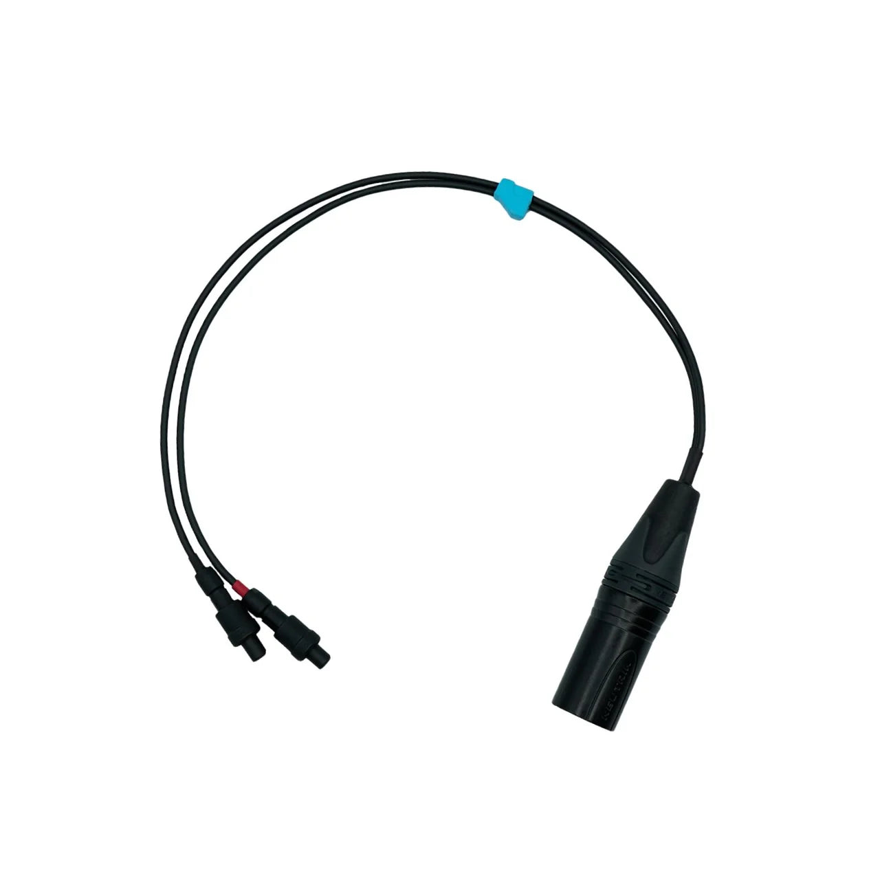 Mini-ALTO Stereo Y-Cable, Lemo to 5-Pin XLR Cable, 275mm