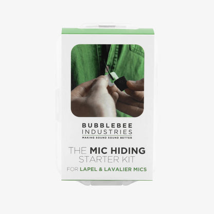 Mic accessory starter kit box with instructions card and labeled packaging