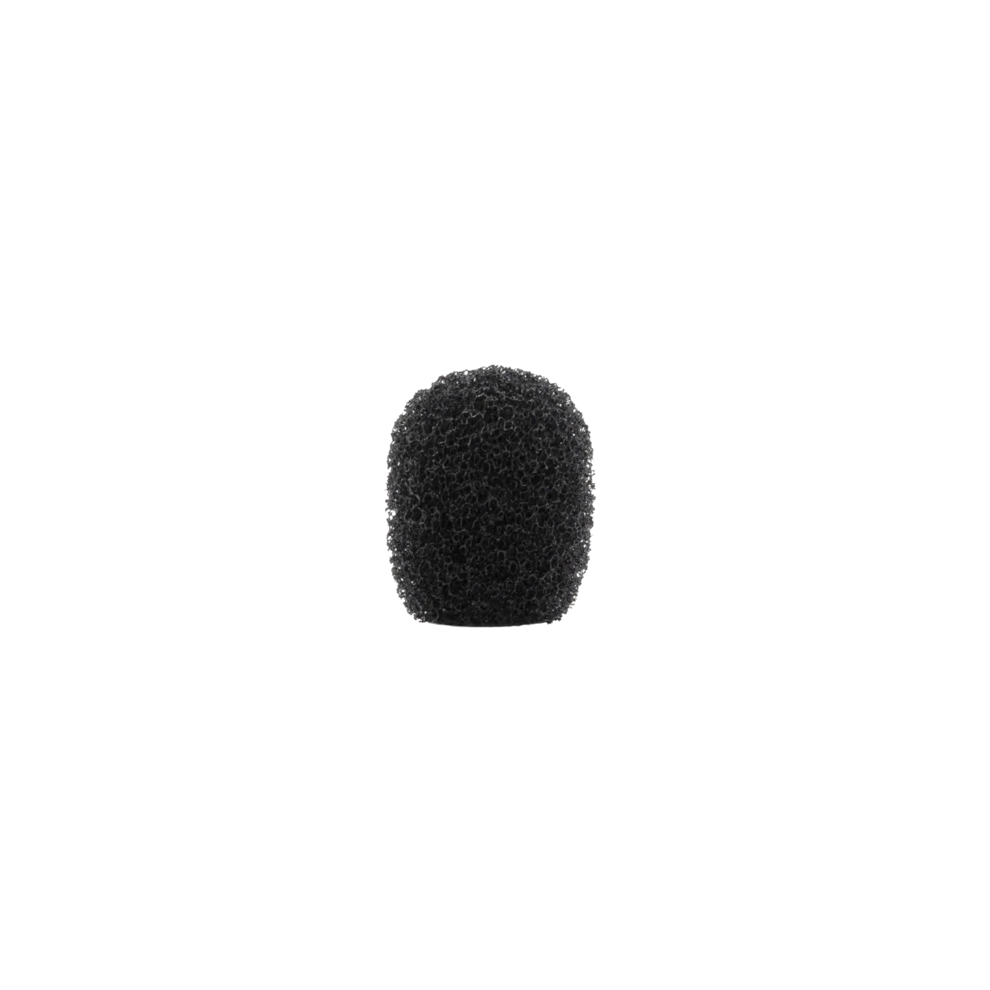 Round foam windscreen for lavalier microphones, black (smaller)