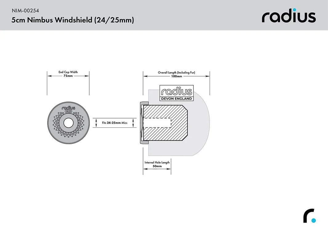 5cm MKH50 Nimbus Windshield (24/25)