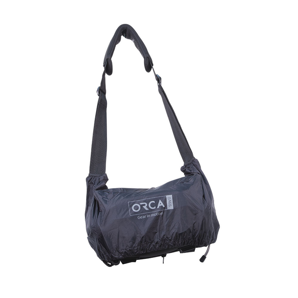 Orca audio bag protection cover OR-33, dark nylon shoulder bag with logo and carry straps