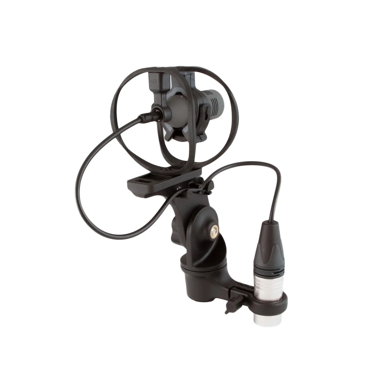 RAD-1 shock mount with Lemo-XLR cable, black suspension with cable loop
