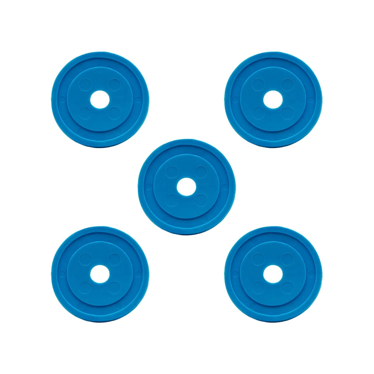 Replacement RAD Mount Anti-Friction Washer, Light Blue (5 Pack)