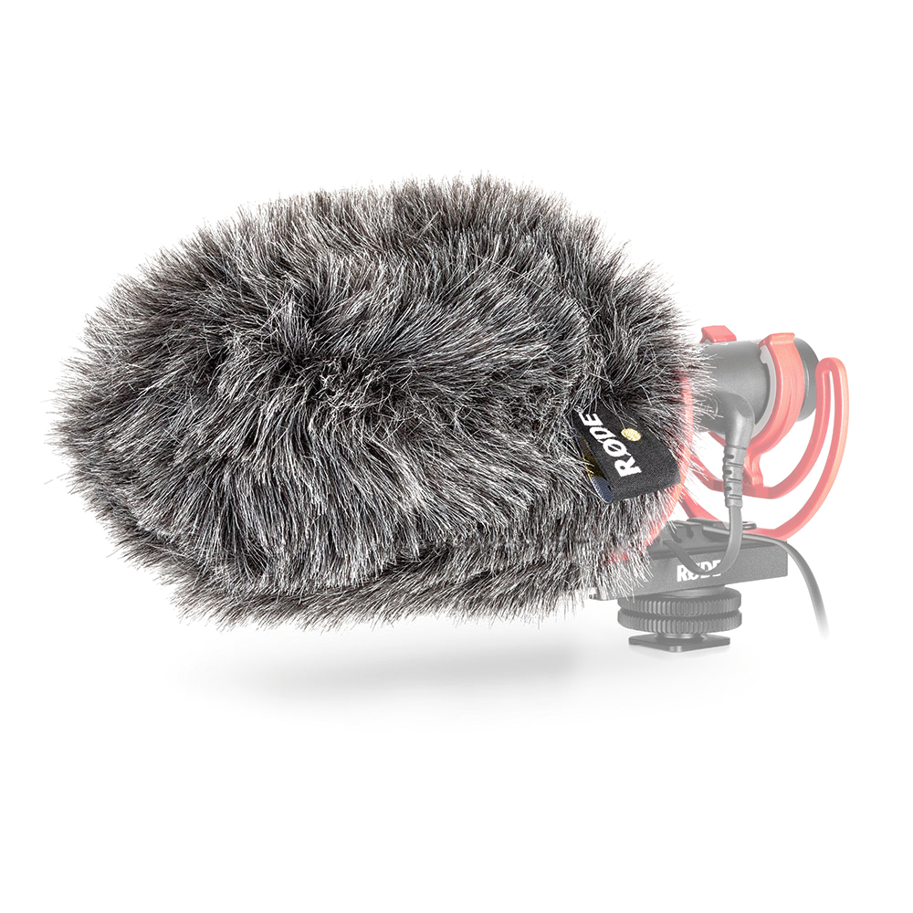 RØDE WS11 fitted to a VideoMic NTG