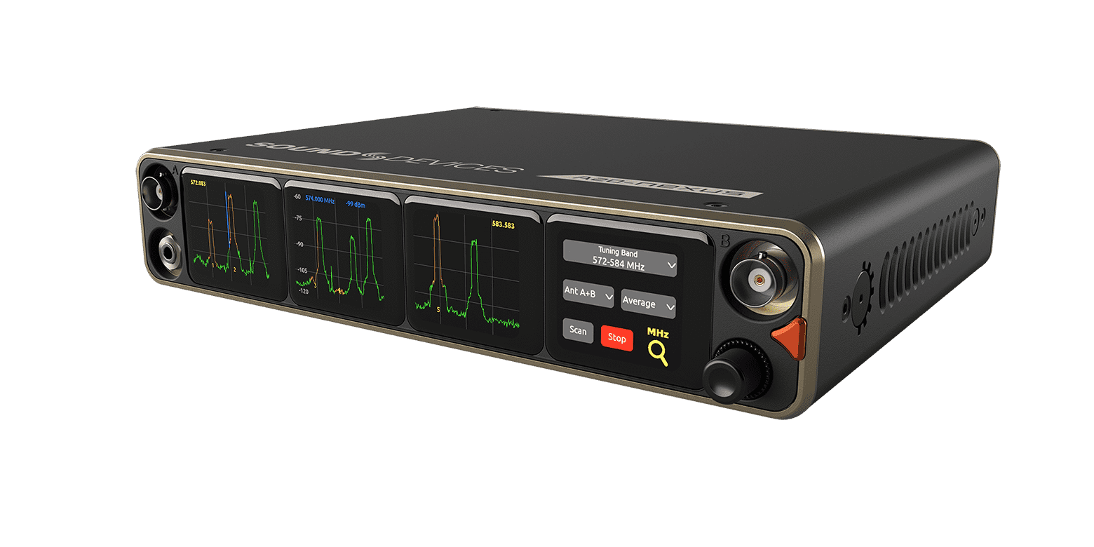 Astral ARX16 device with side profile, front meter display, and control knobs