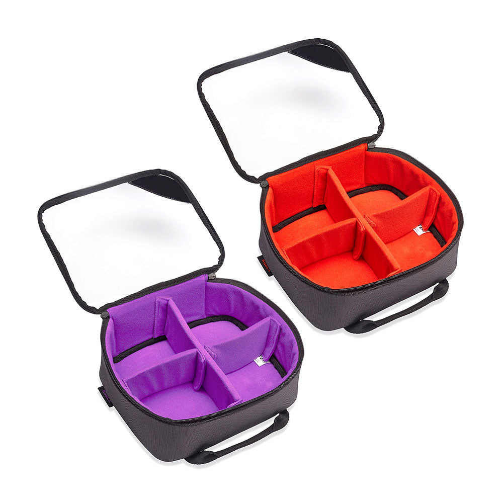 K-Tek Stingray Gizmo-X Large Accessory Bag – Purple Interior – product view 2