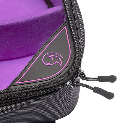 K-Tek Stingray Gizmo-X Small Accessory Bag – Purple Interior – product view 3