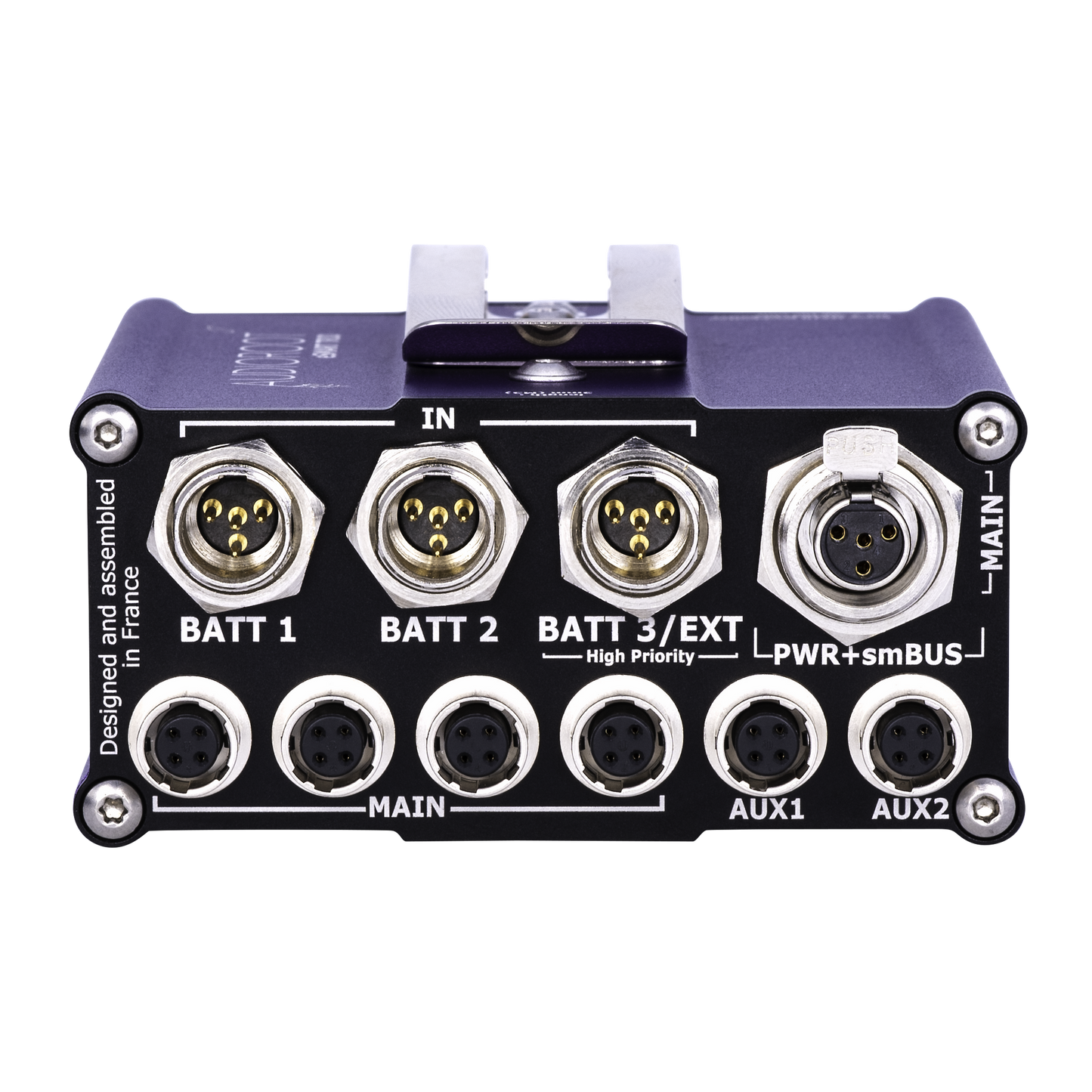 Audioroot eSMART TRIO power distributor connection view