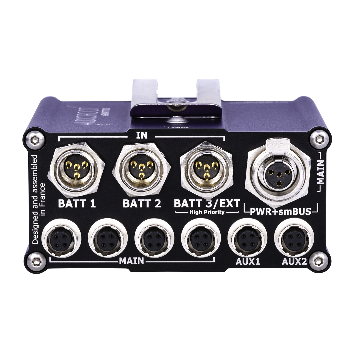 Audioroot eSMART TRIO power distributor connection view