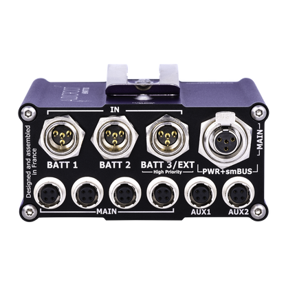 Audioroot eSMART TRIO power distributor connection view