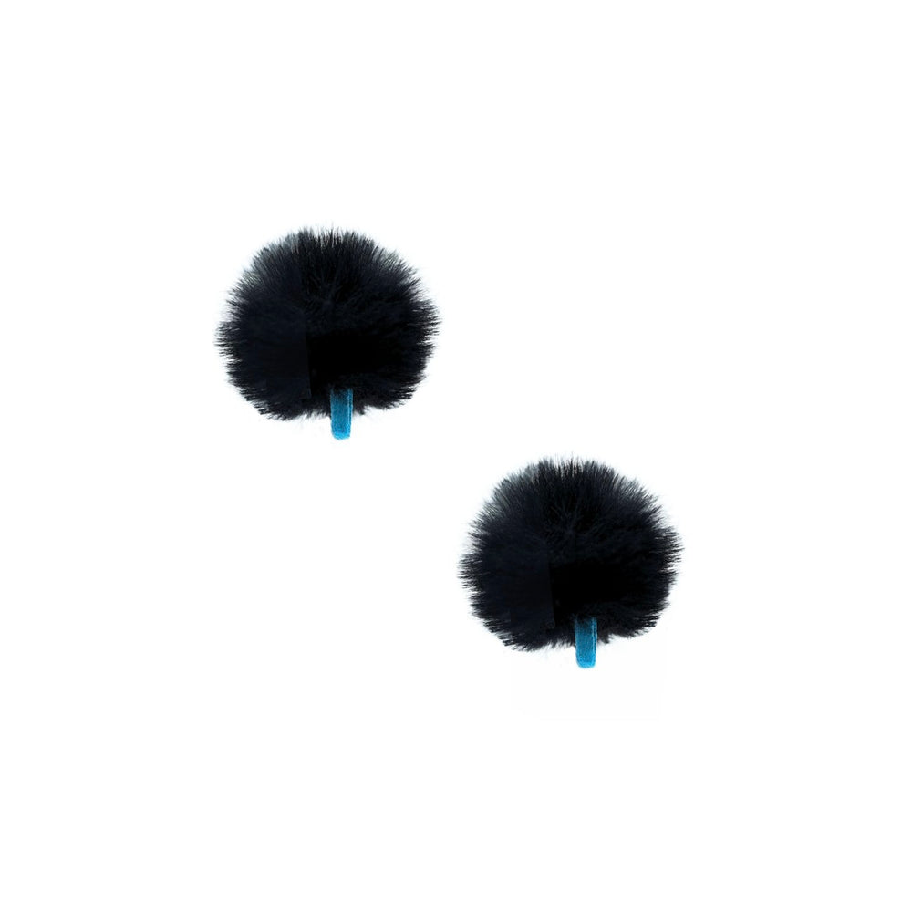 Radius Mini Urchin Lavalier Windshields - Black Pair