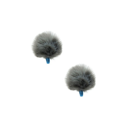 Radius Mini Urchin Lavalier Windshields - Grey Pair