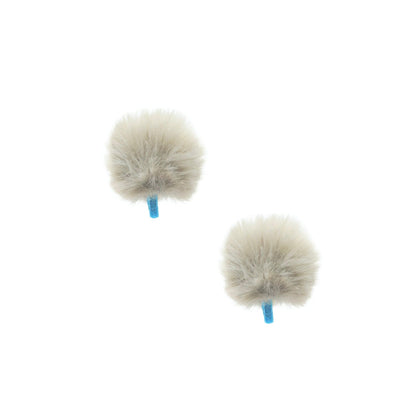 Radius Mini Urchin Lavalier Windshields - White Pair