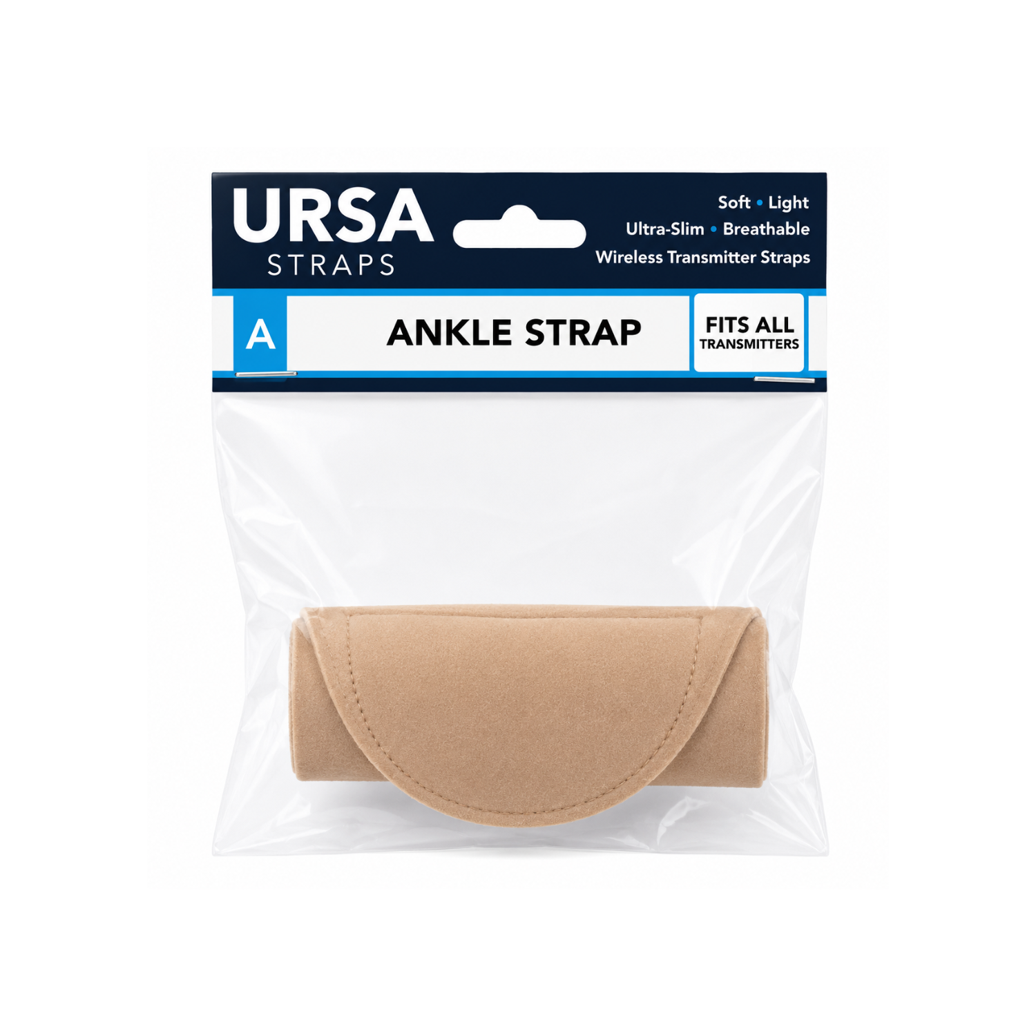URSA Straps ankle strap, tan hook gripper closure