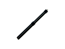 Black telescopic boompole, 20–40 cm, with metal end caps