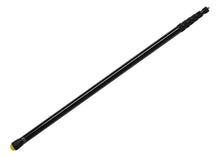 VDB XL-QT black telescopic pole with yellow end cap