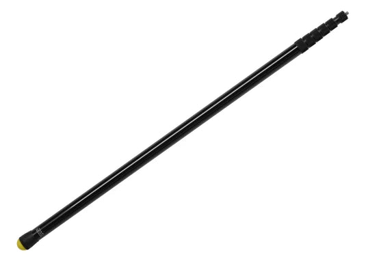 VDB XL-QT black telescopic pole with yellow end cap