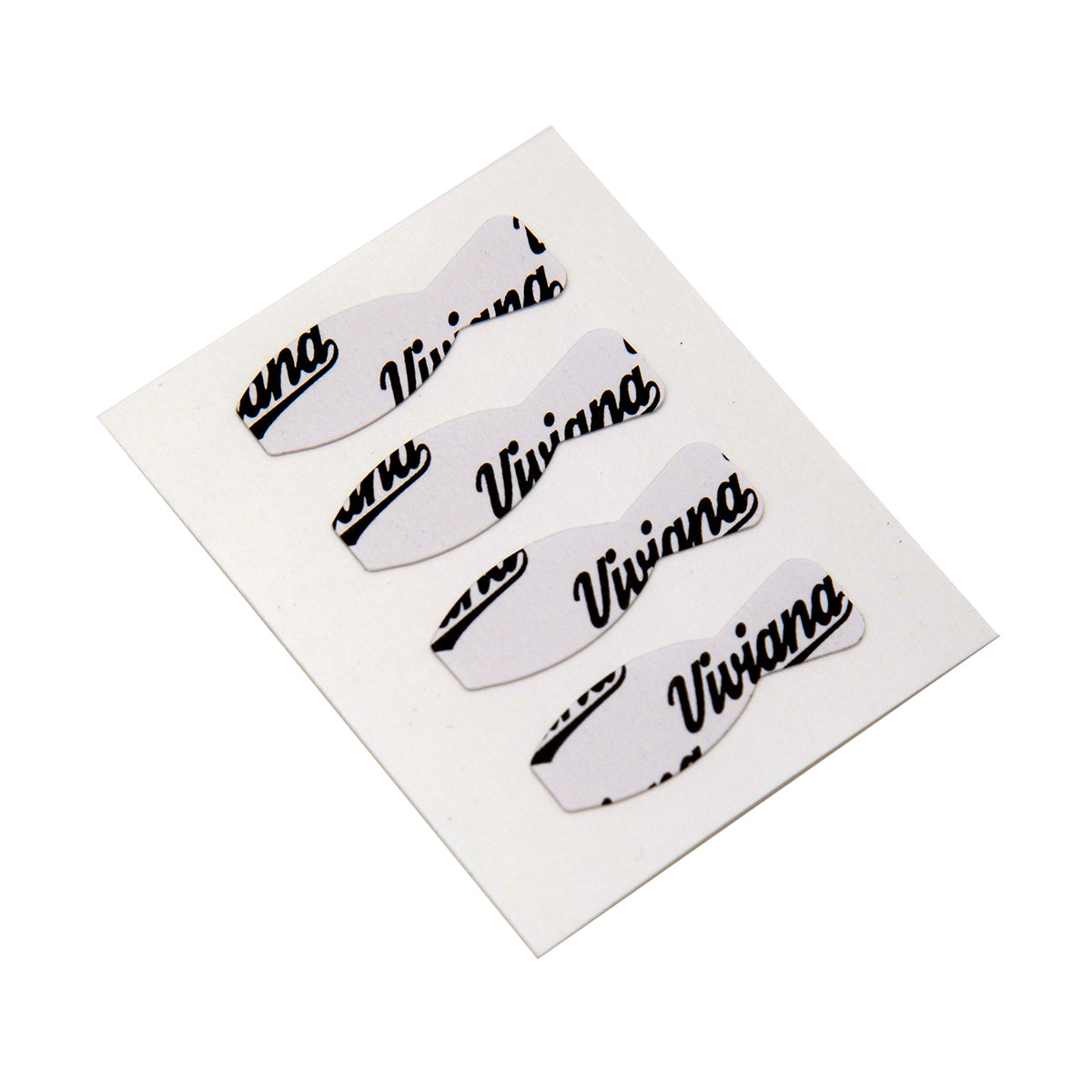 Viviana beetle-shaped sticker set on backing sheet