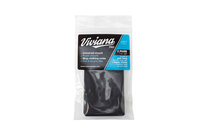 Viviana black foam mounting pads in sealed bag, 12 pads