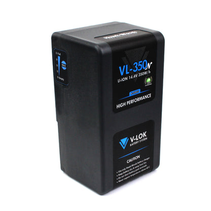 Hawk-Woods VL-350N 350Wh V-Lock battery rear view
