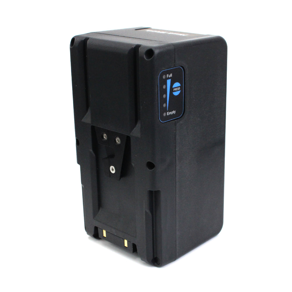 Hawk-Woods VL-350N high-performance V-Mount battery side view