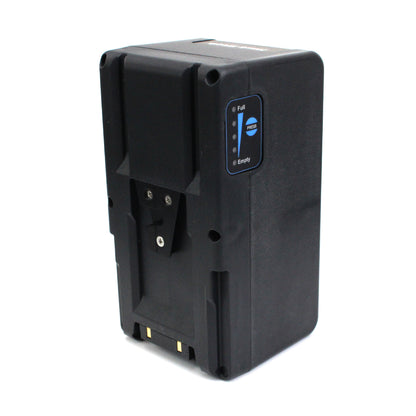 Hawk-Woods VL-350N high-performance V-Mount battery side view