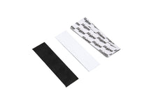 Moleskin Original adhesive patch set, black and white rectangular strips with label