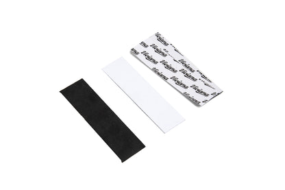 Moleskin Original adhesive patch set, black and white rectangular strips with label