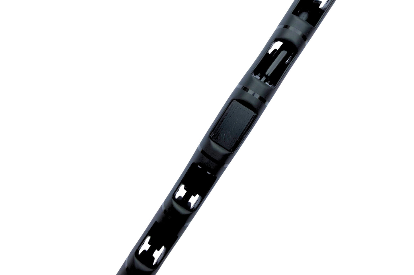 RF Saver black cable clip strip with recessed attachment openings