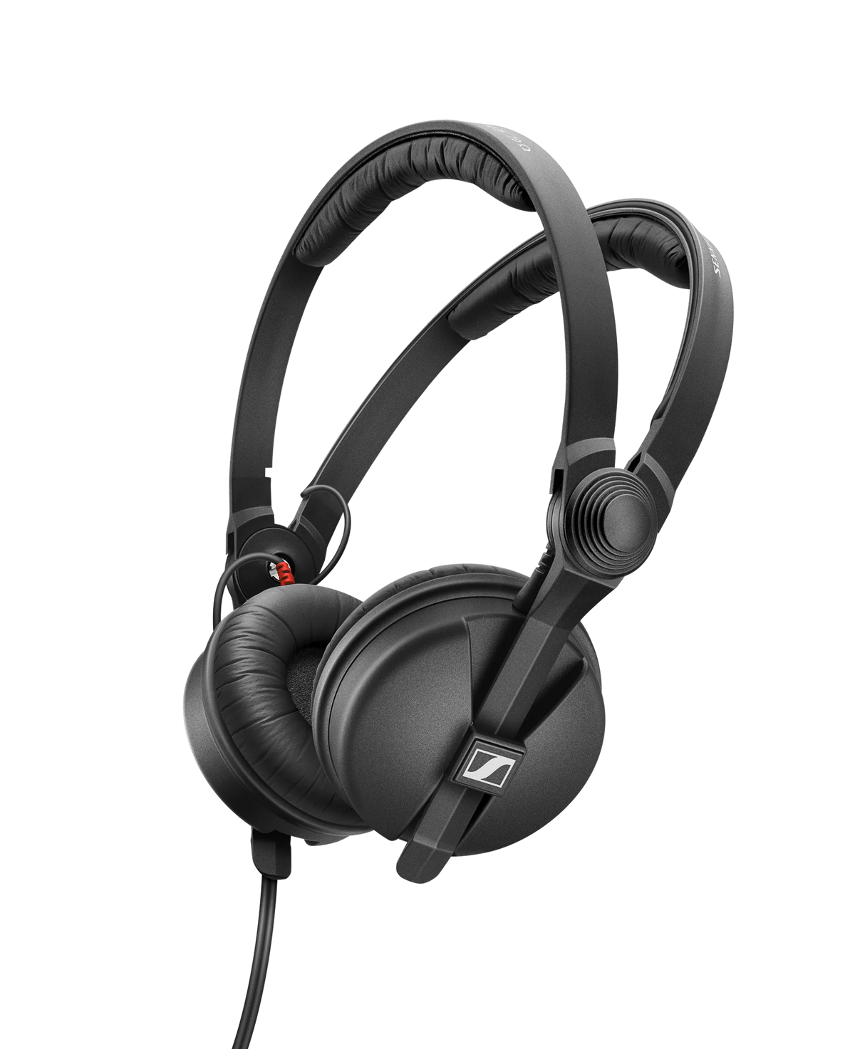 Sennheiser HD 25 over-ear professional monitoring headphones, black, wired with padded headband