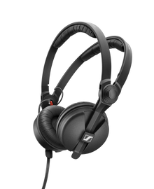 Sennheiser HD 25 over-ear professional monitoring headphones, black, wired with padded headband