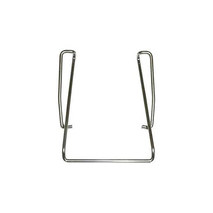 Sennheiser metal belt clip for SK wireless transmitters, shown front-on