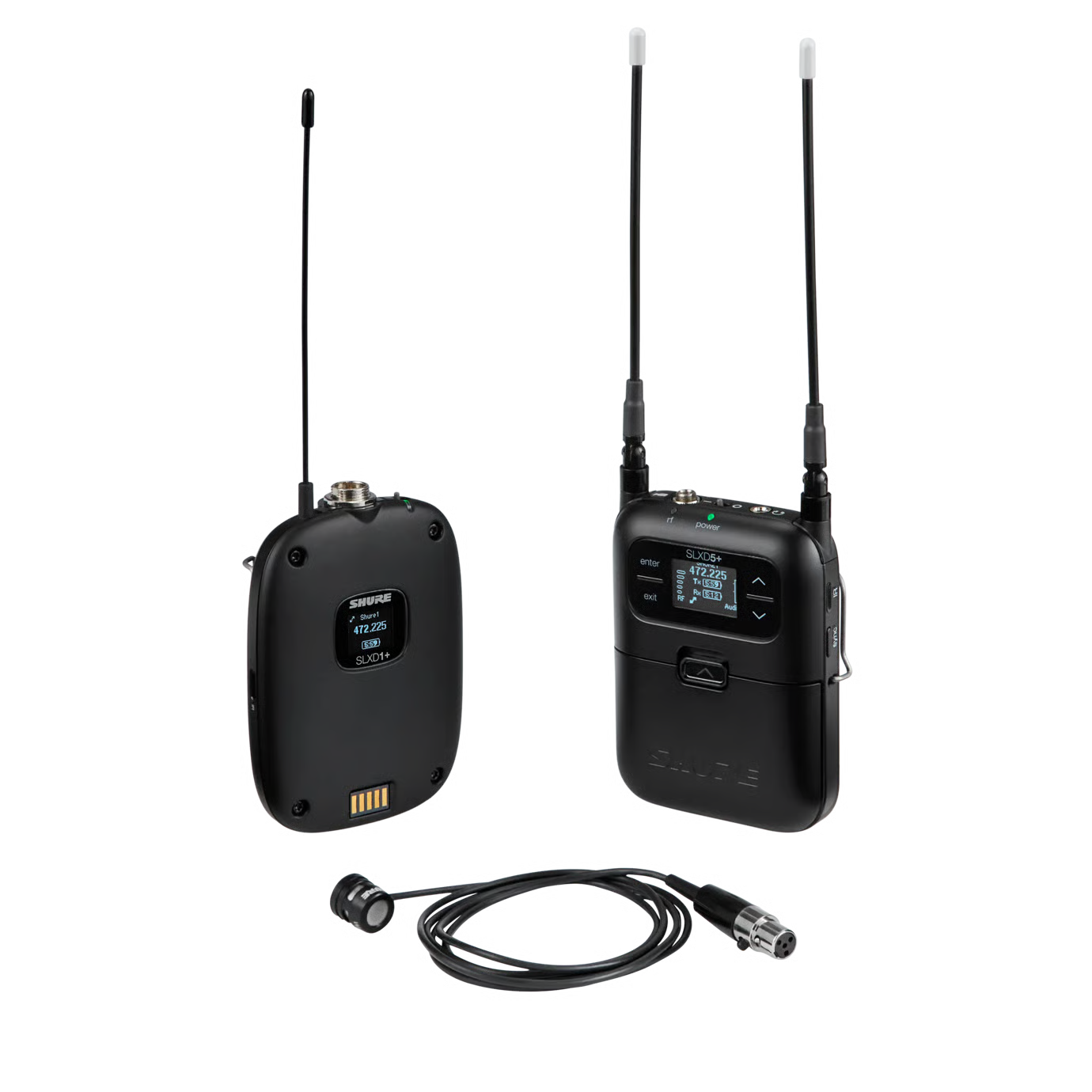 Shure SLXD15+/85M Portable Digital Wireless Lavalier System