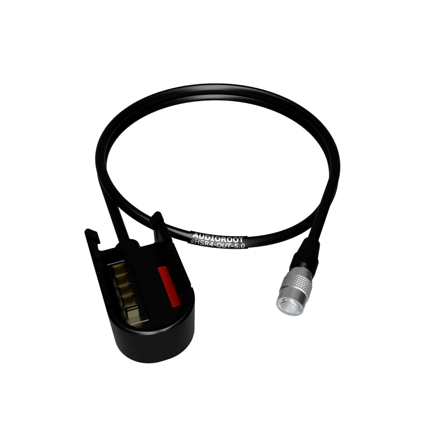 Audioroot eHRS4-OUT-5.0 Current-Limited Hirose Battery Output Cable