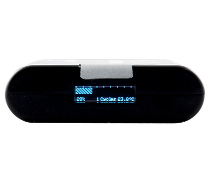 Audioroot eSMART Li-96neo OLED battery status display