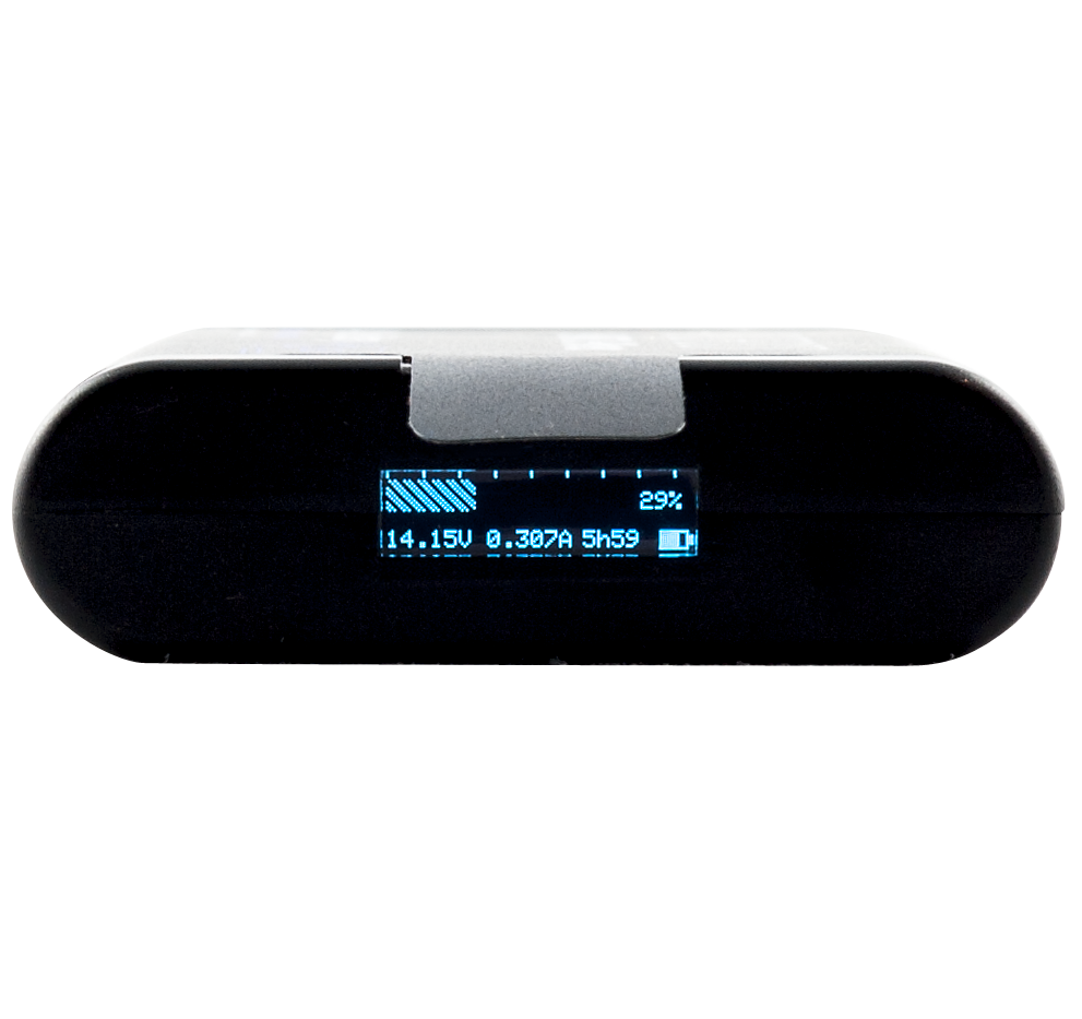 Audioroot eSMART Li-96neo OLED runtime display