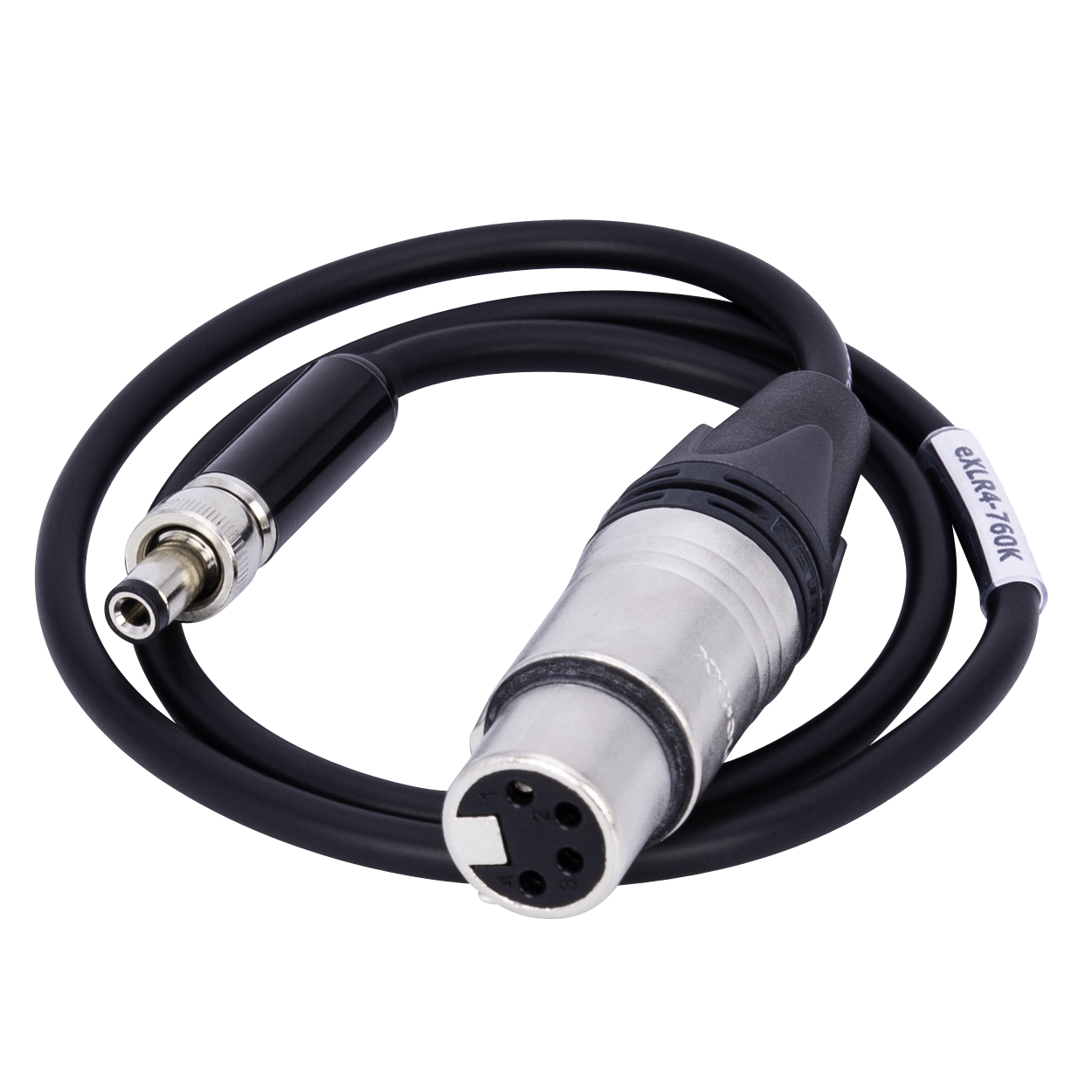 Audioroot eXLR4-760K XLR4F to Switchcraft 760K Power Cable
