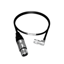 Audioroot eXLR4-HRS4R/A XLR4F to Right-Angle Hirose Power Cable