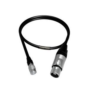 Audioroot eXLR4-HRS4 XLR4F to Hirose Power Cable