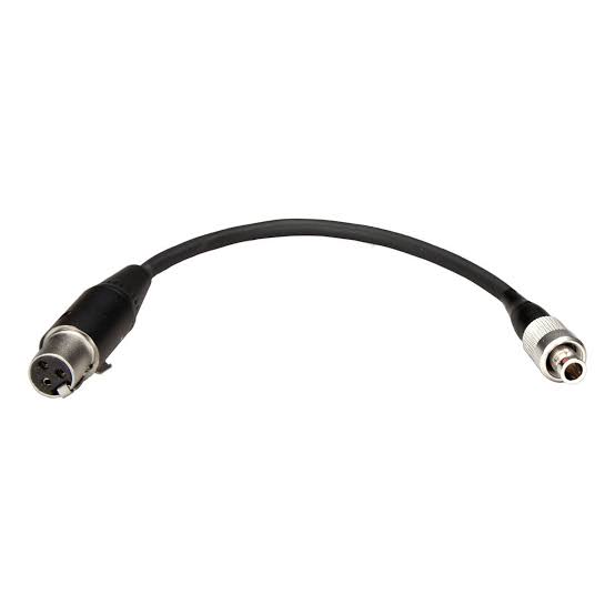 Ambient UMP output cable, TA3F to 3-pin Lemo connectors on black cable