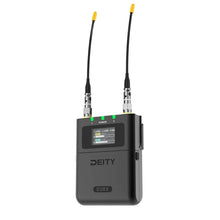 Deity D2RX 2-channel digital radio mic receiver with two antennas, black