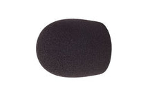 Rycote reporter mic foam windscreen, dark oval foam cover for 40/55mm mics